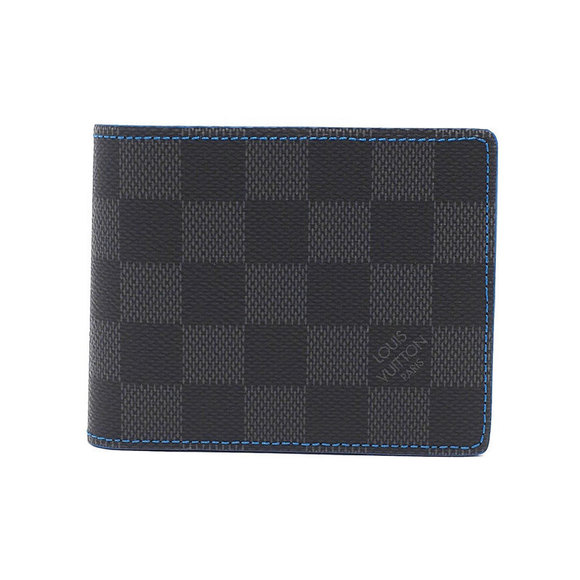 Louis Vuitton Damier Black Wallet Bifold Portefeuille Graphite - Picture 1 of 5